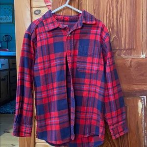 Oshkosh youth size 7 button up shirt